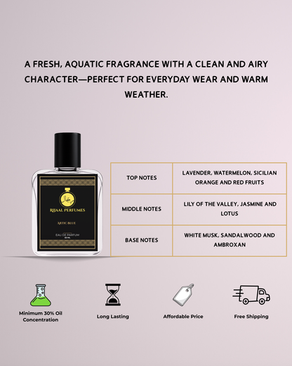 Artic Blue - Inspired By Kaaf Ah3ed Al M@gh!b!